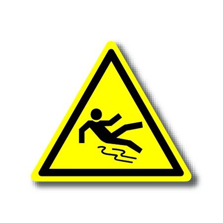 Ergomat 16in TRIANGLE SIGNS - Slip Hazard DSV-SIGN 256 #1208 -UEN